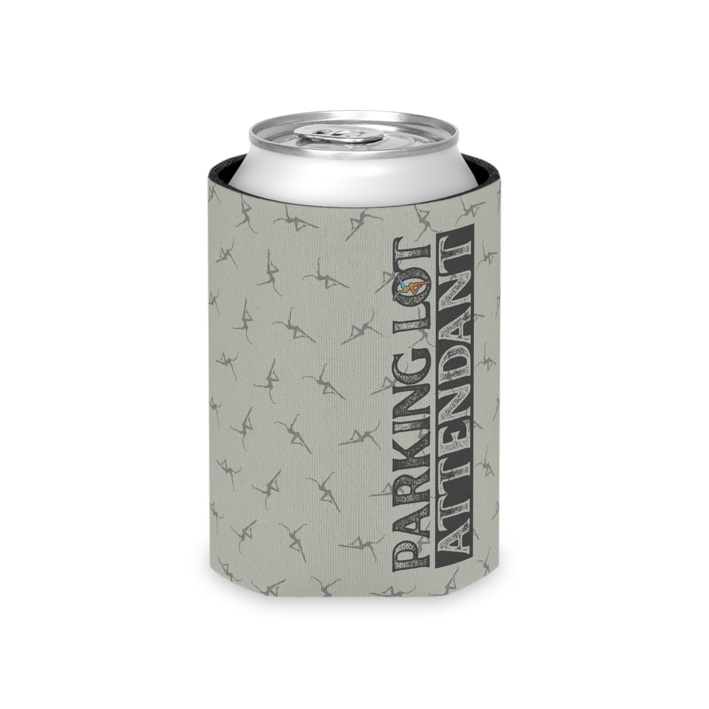 Can Cooler - dmb - Parking Lot Attendant - Fun Beverage Insulator for Outdoor Events