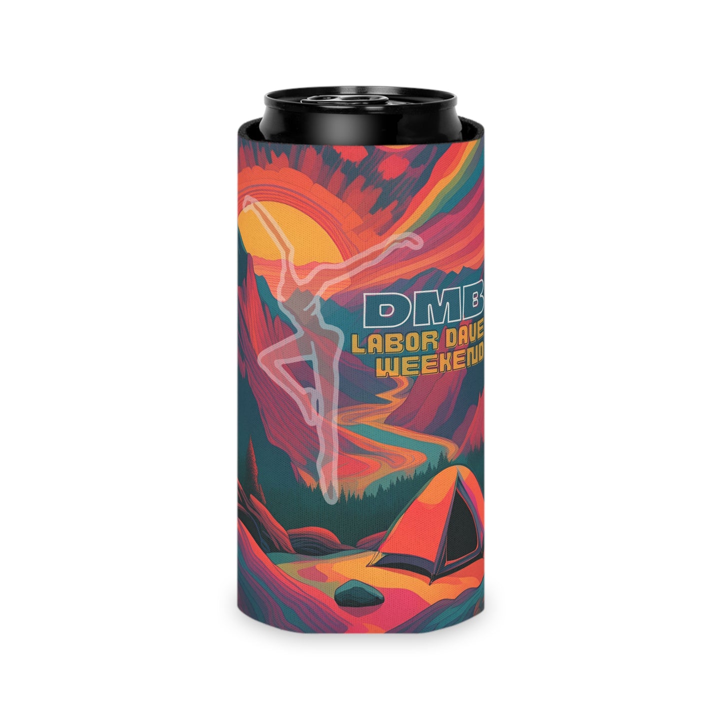 Can Cooler - dmb - Gorge - Fun Beverage Insulator for Outdoor Events