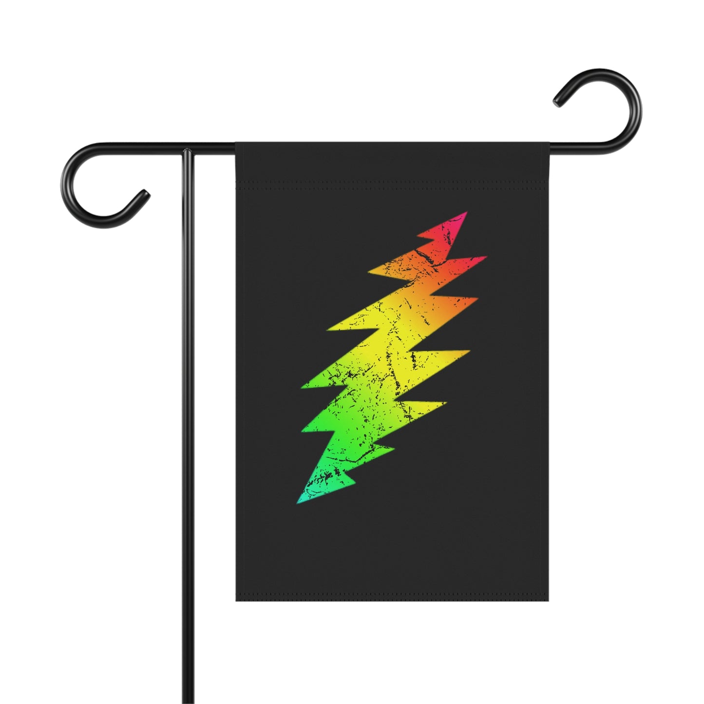Home/garden flag - indoor/outdoor - 12"x18" - banner - GD batik - sleeve at top - double-sided design - *POLE NOT INCLUDED