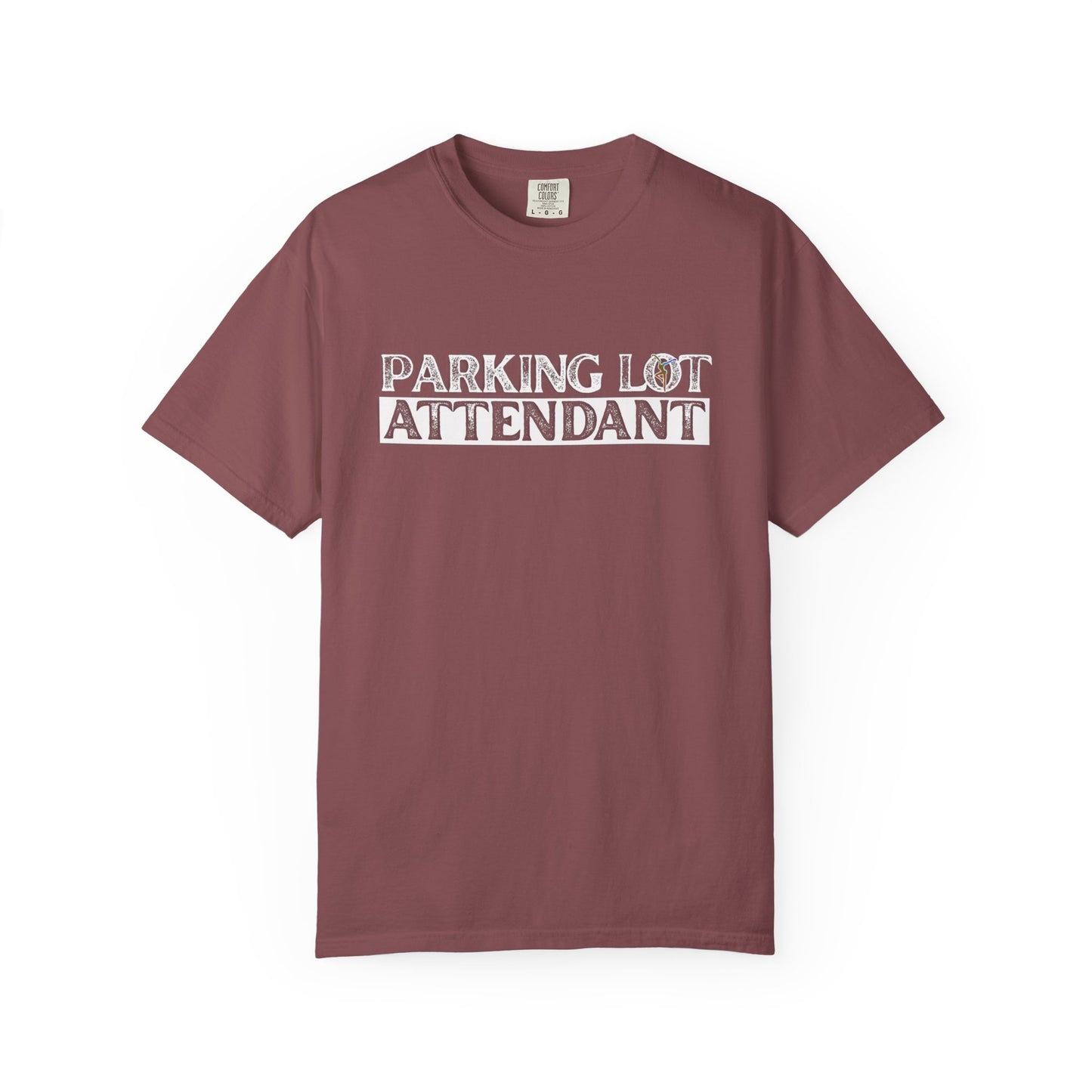 Unisex Garment-Dyed T-Shirt with Colorful DMB PLA Design – dmb - dancing nancies -Casual Wear for Everyday Comfort