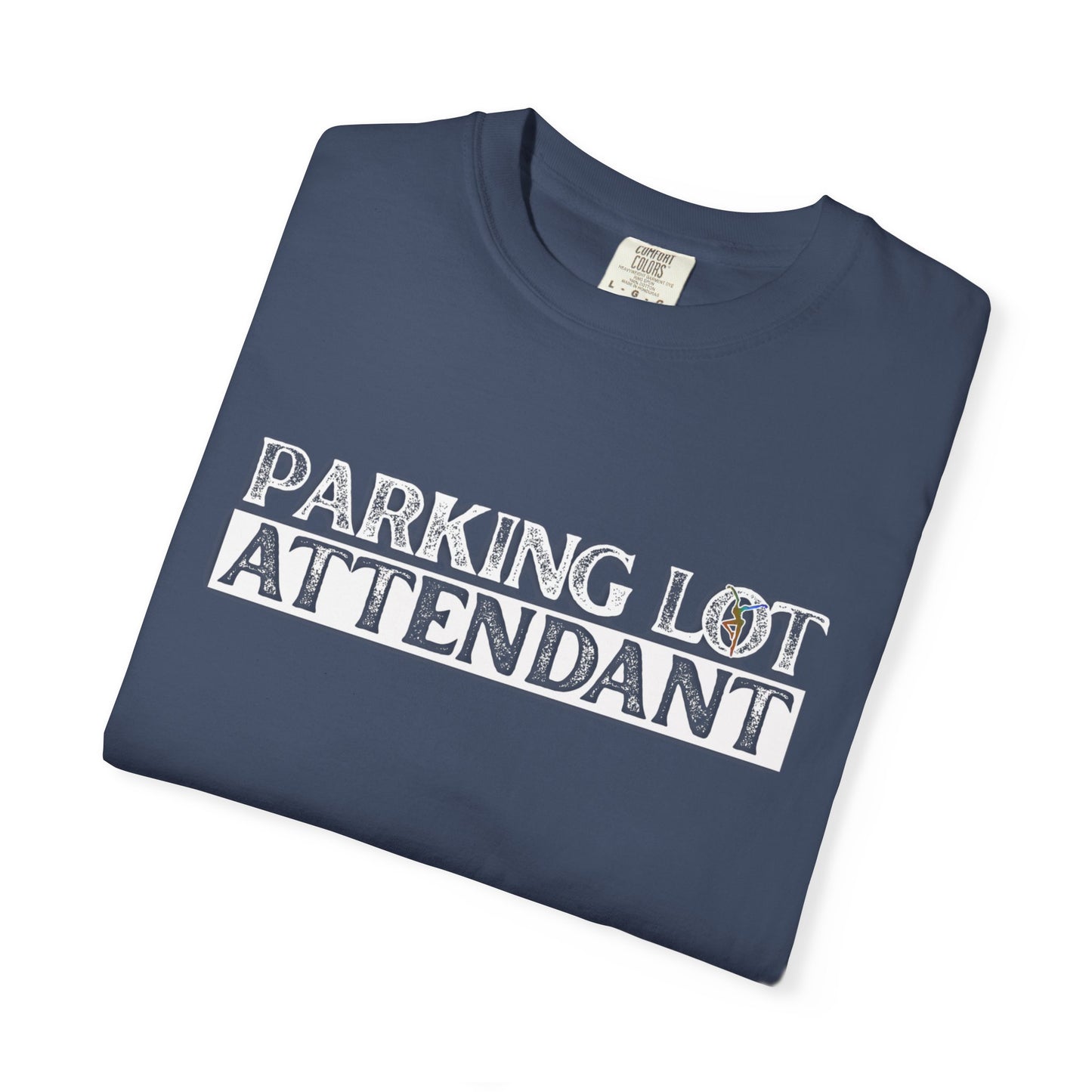 Unisex Garment-Dyed T-Shirt with Colorful DMB PLA Design – dmb - dancing nancies -Casual Wear for Everyday Comfort