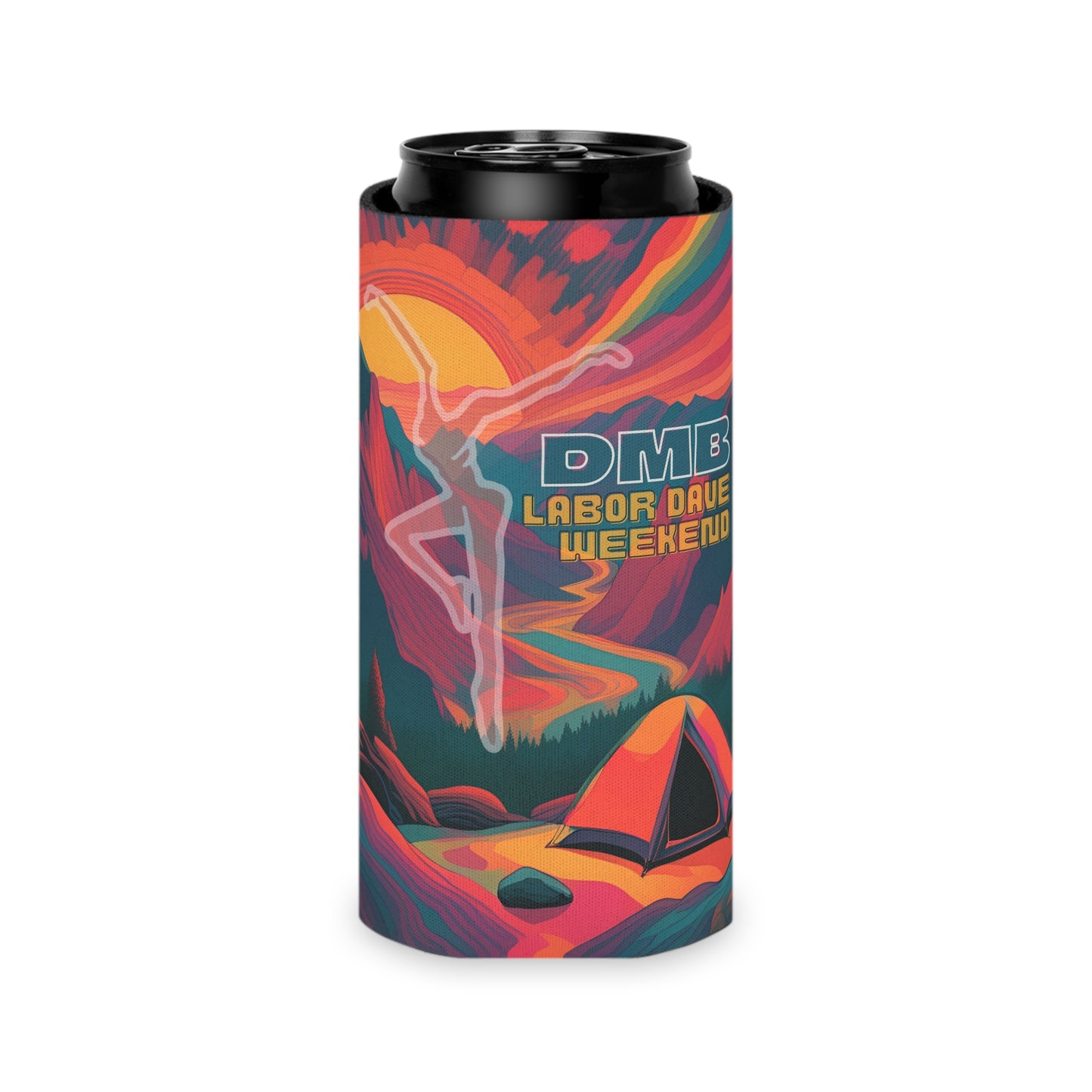 Can Cooler - dmb - Gorge - Fun Beverage Insulator for Outdoor Events