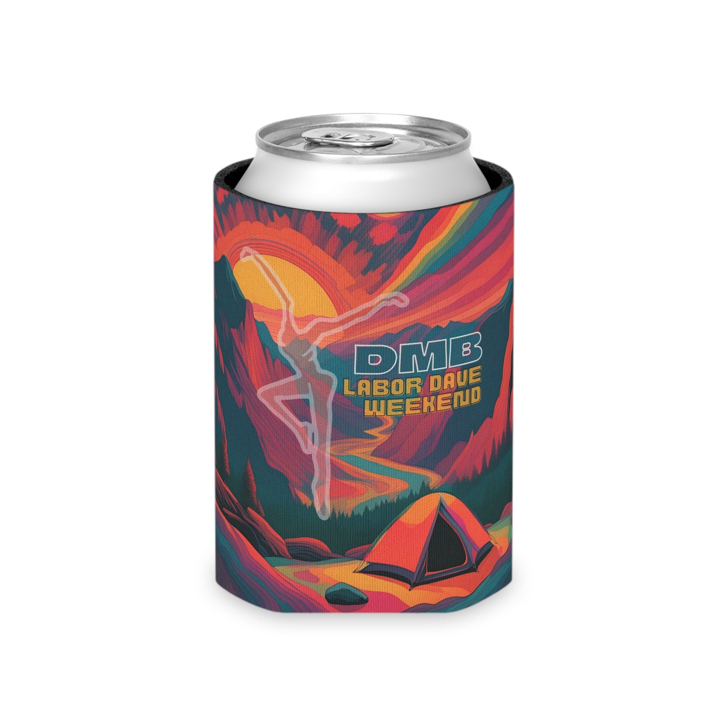 Can Cooler - dmb - Gorge - Fun Beverage Insulator for Outdoor Events