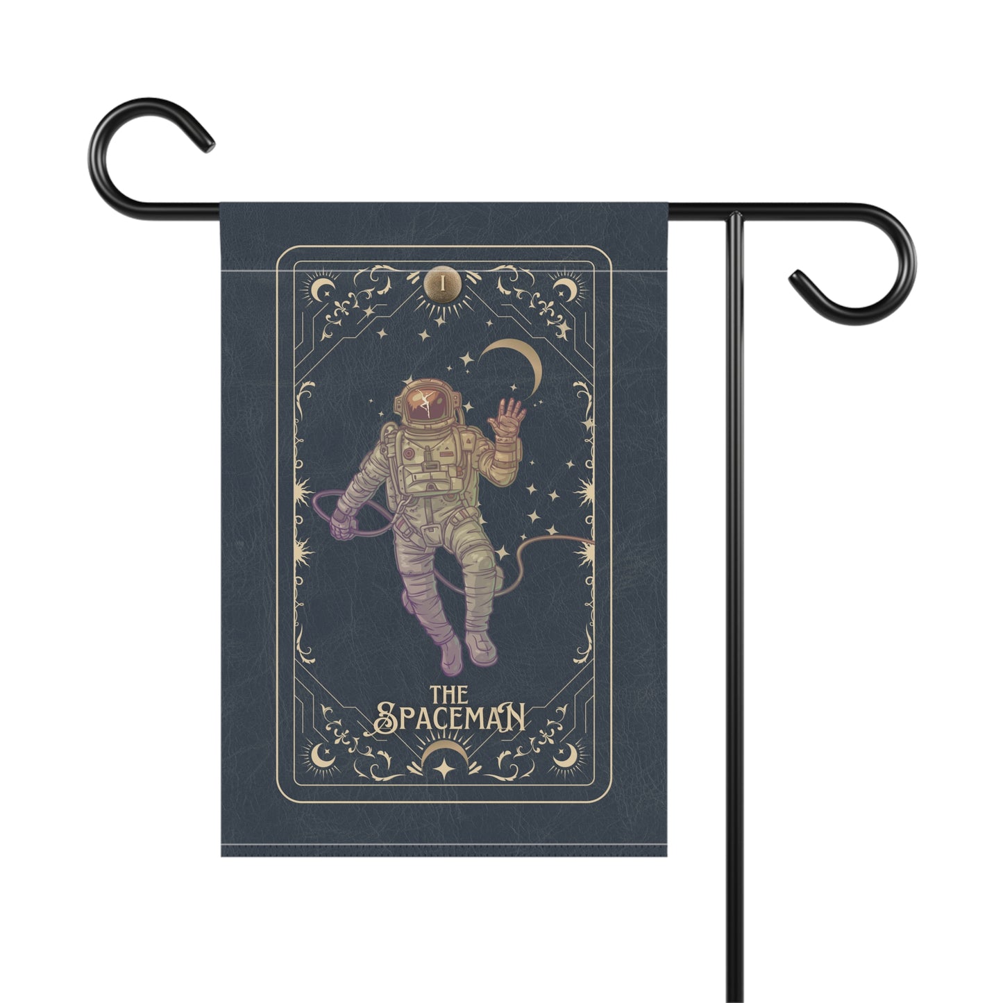 Home/Garden Flag - spaceman - dmb - tarot