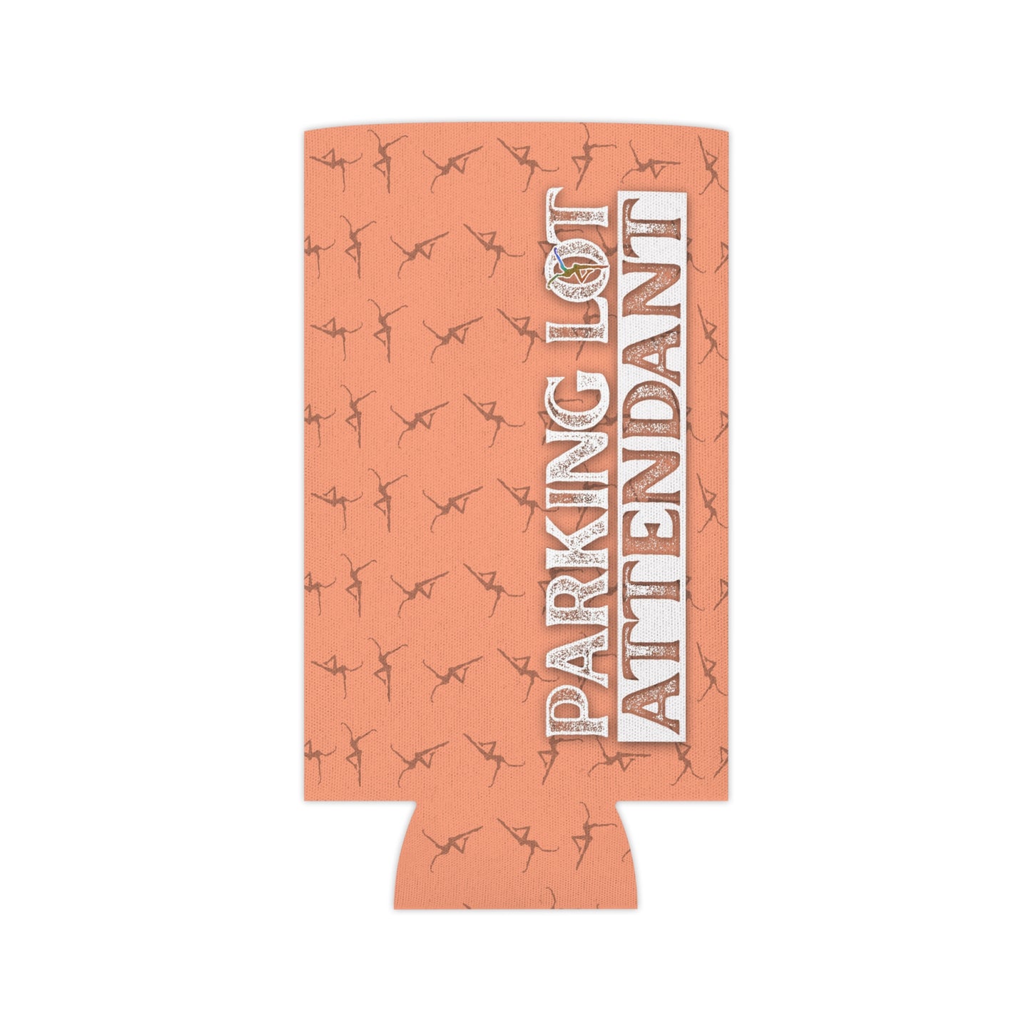 Can Cooler - Parking Lot Attendant - dmb - Fun Beverage Insulator for Outdoor Events