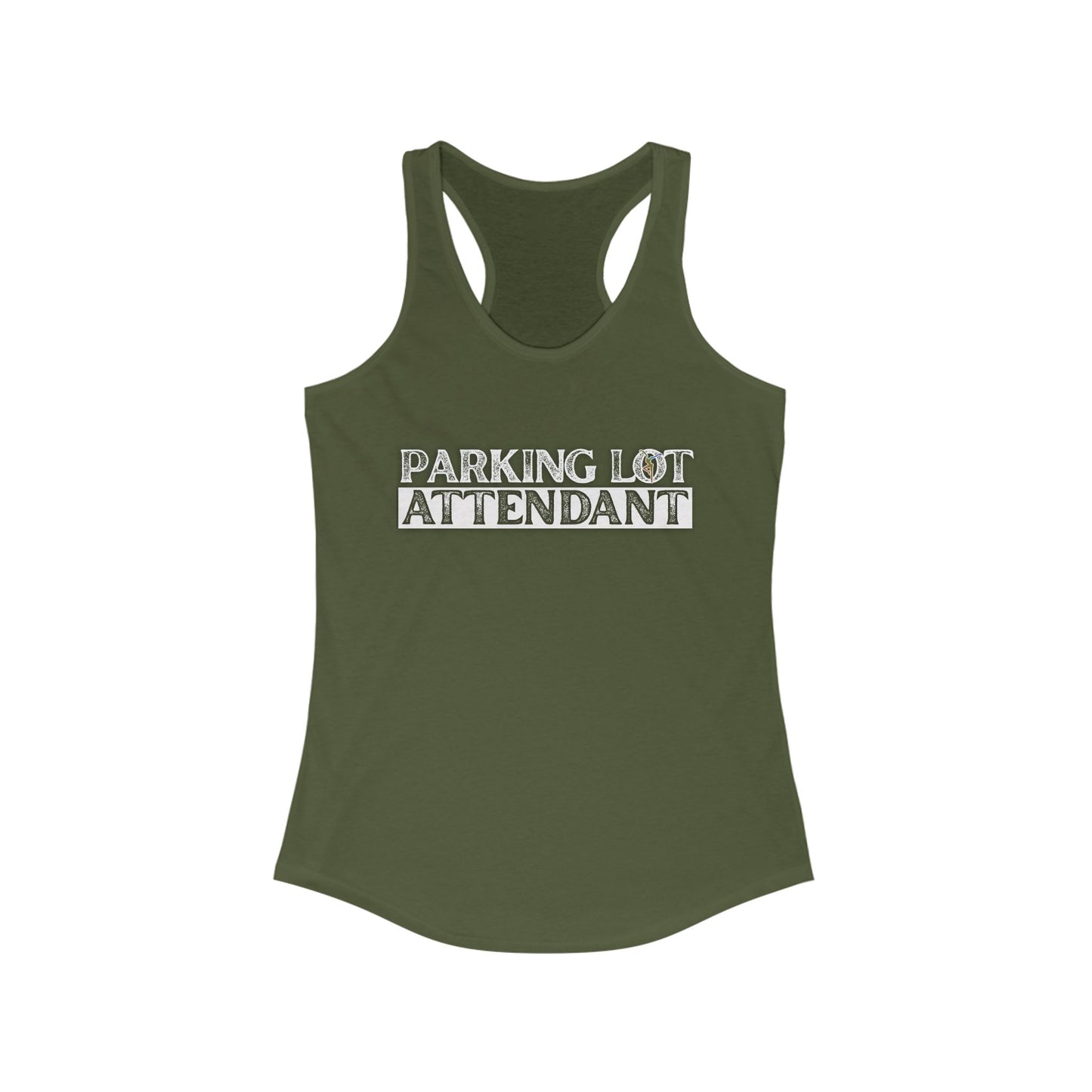 Women's Racerback Tank - Perfect for concerts and other summer outings - dmb - dmb inspired - parking lot attendant -
