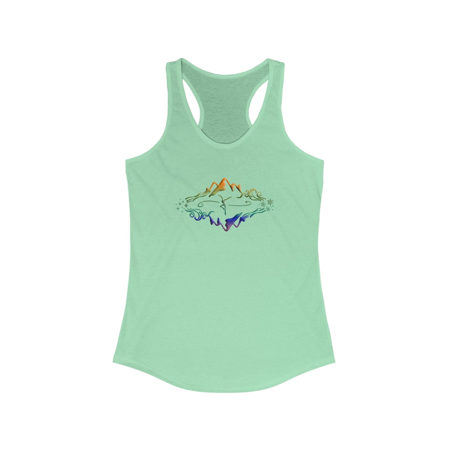 Women's Racerback Tank - Perfect for concerts and other summer outings - dmb - funny the way - MOWRS - rainbow - *runs small* - I suggest ordering 1 size up