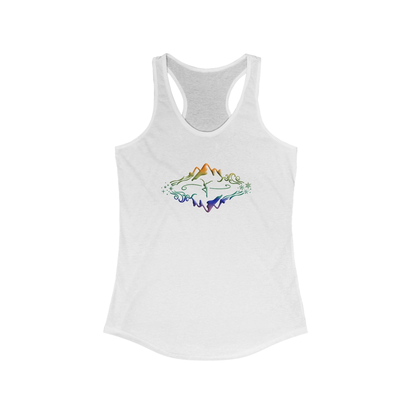 Women's Racerback Tank - Perfect for concerts and other summer outings - dmb - funny the way - MOWRS - rainbow - *runs small* - I suggest ordering 1 size up