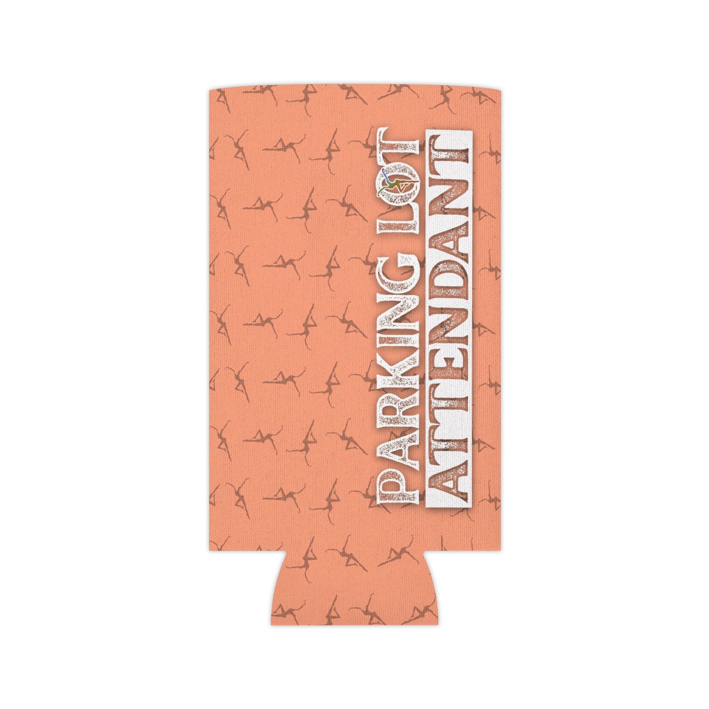 Can Cooler - Parking Lot Attendant - dmb - Fun Beverage Insulator for Outdoor Events
