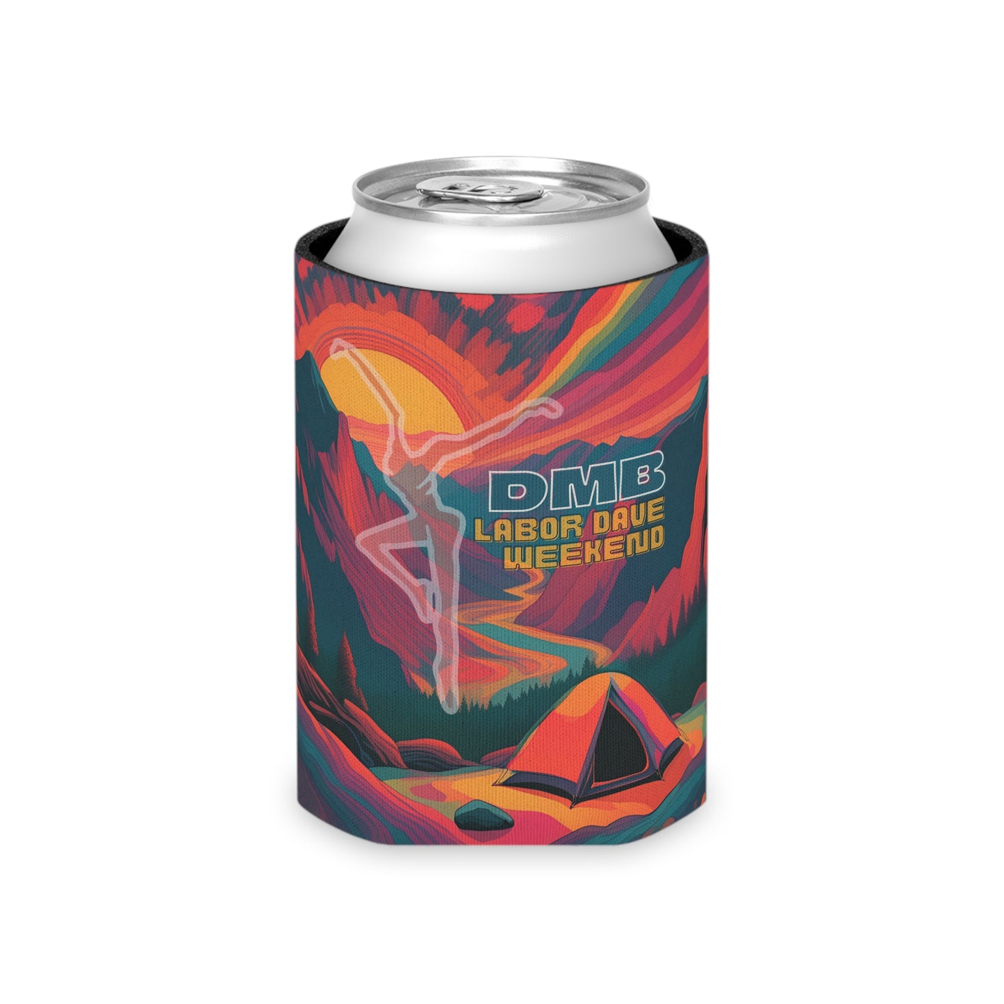Can Cooler - dmb - Gorge - Fun Beverage Insulator for Outdoor Events