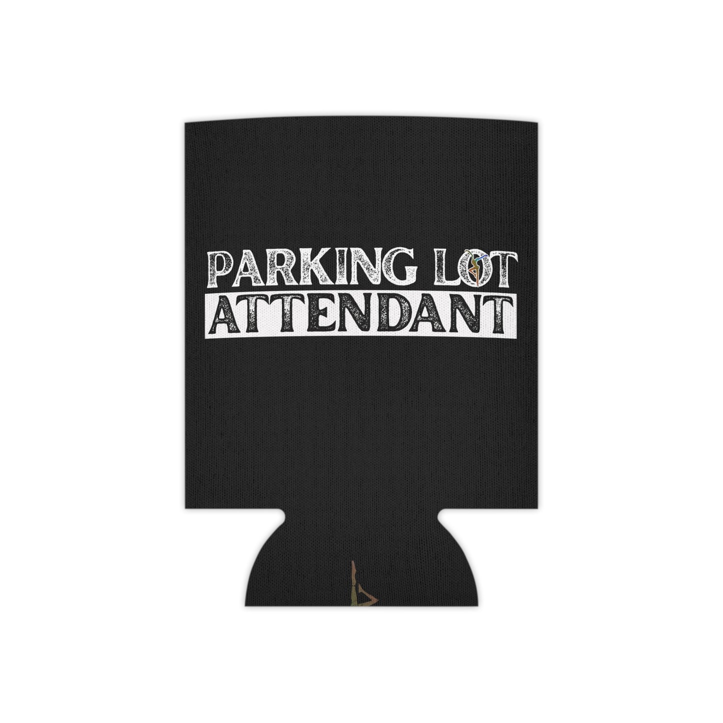 Can Cooler - dmb - Parking Lot Attendant - black - Fun Beverage Insulator for Outdoor Events
