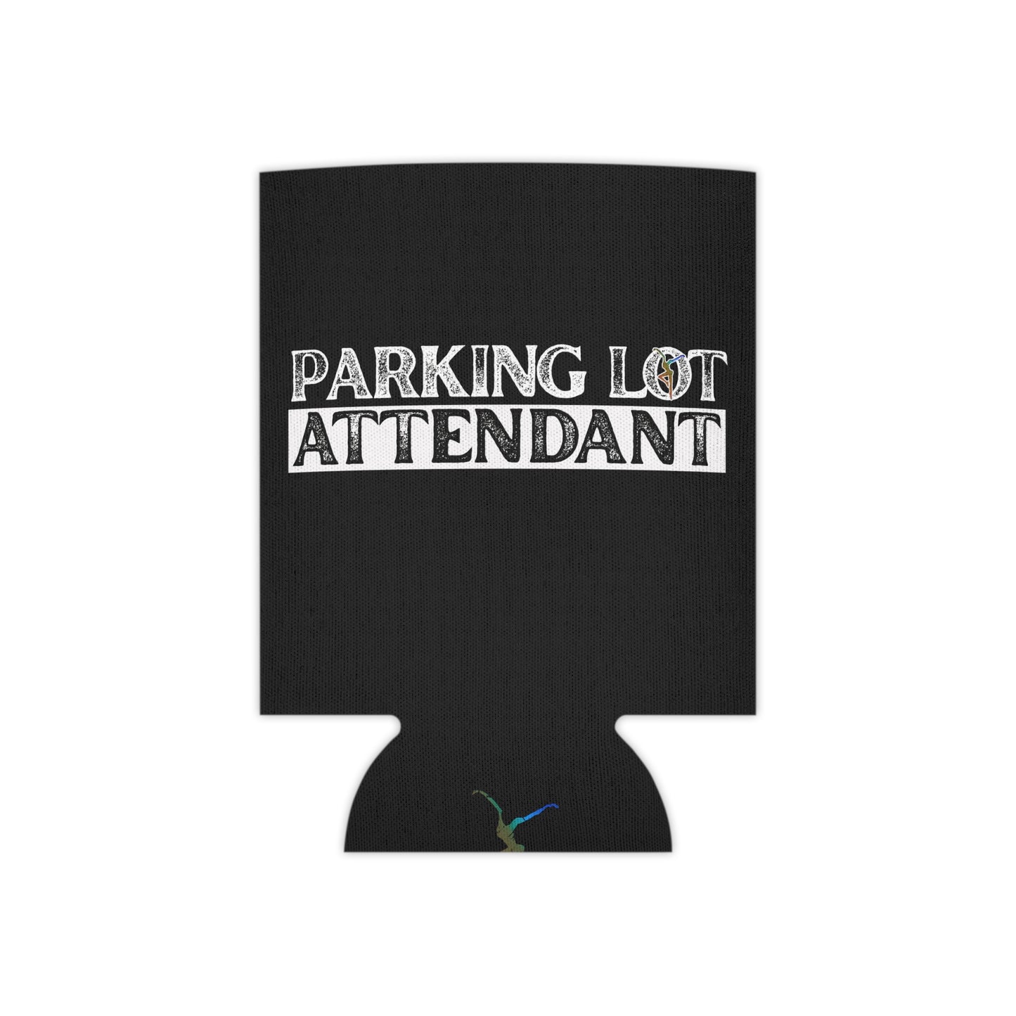 Can Cooler - dmb - Parking Lot Attendant - black - Fun Beverage Insulator for Outdoor Events