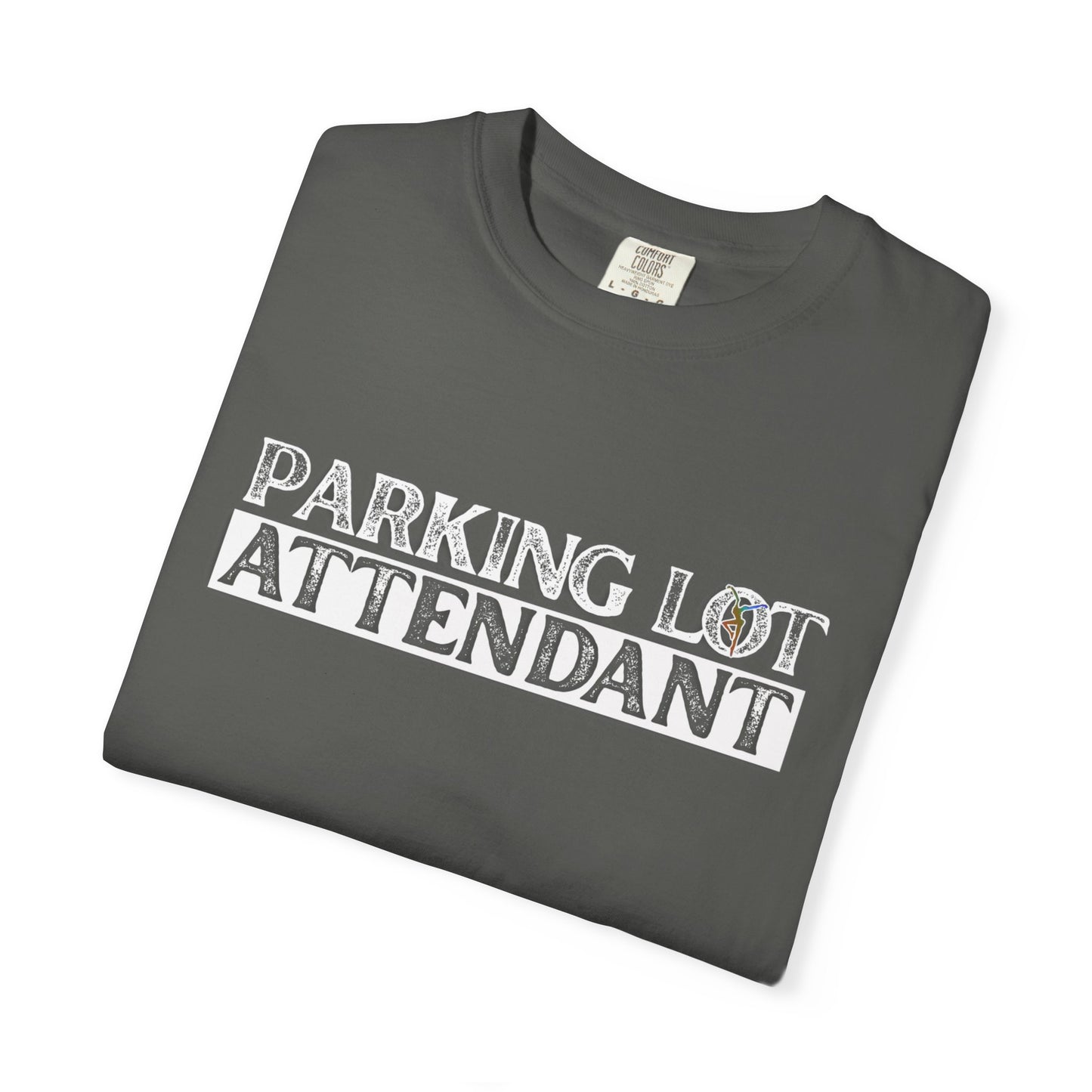 Unisex Garment-Dyed T-Shirt with Colorful DMB PLA Design – dmb - dancing nancies -Casual Wear for Everyday Comfort