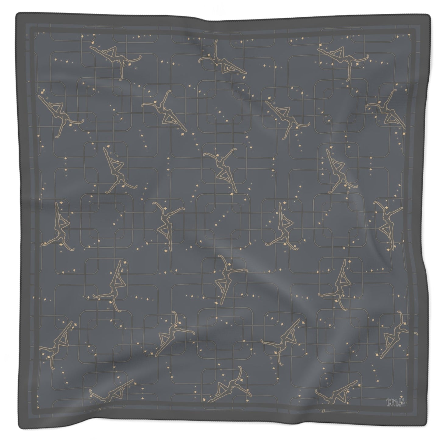 sheer Scarf - dmb - deep blue - firedancer