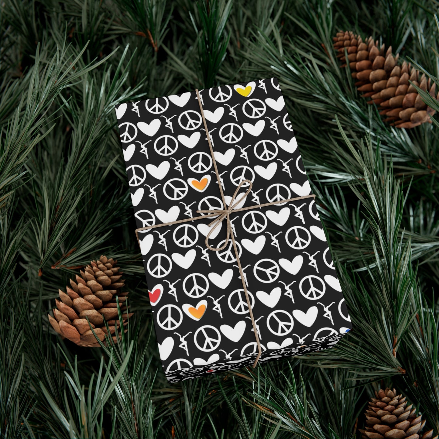 giftwrap - peace love dmb giftwrap - matte finish
