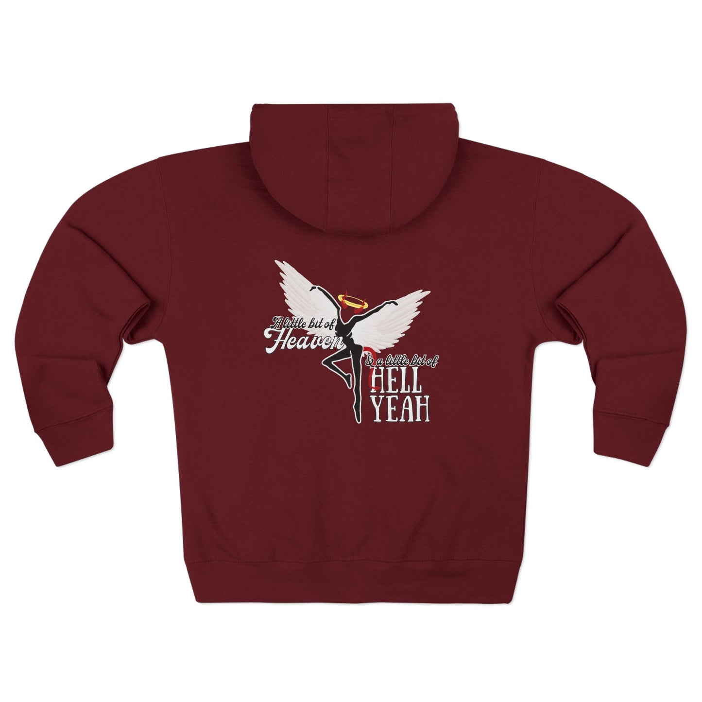 Unisex Zip Hoodie - dmb inspired - little bit of heaven - cornbread lyrics - Comfortable Layer - Gift for music lover - cozy