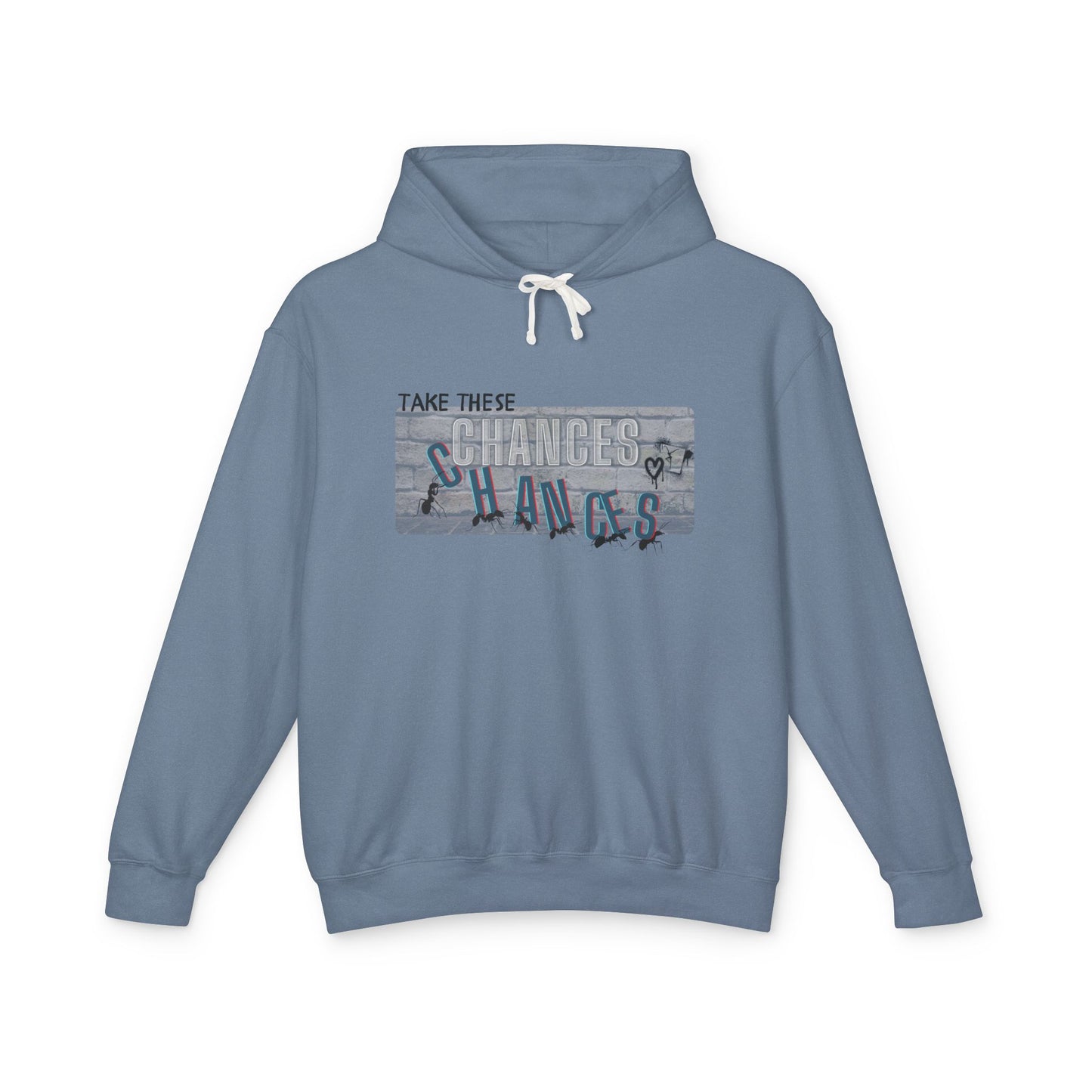 Sweatshirt - hooded - unisex - lightweight - dmb - ants taking chances - Take These Chances