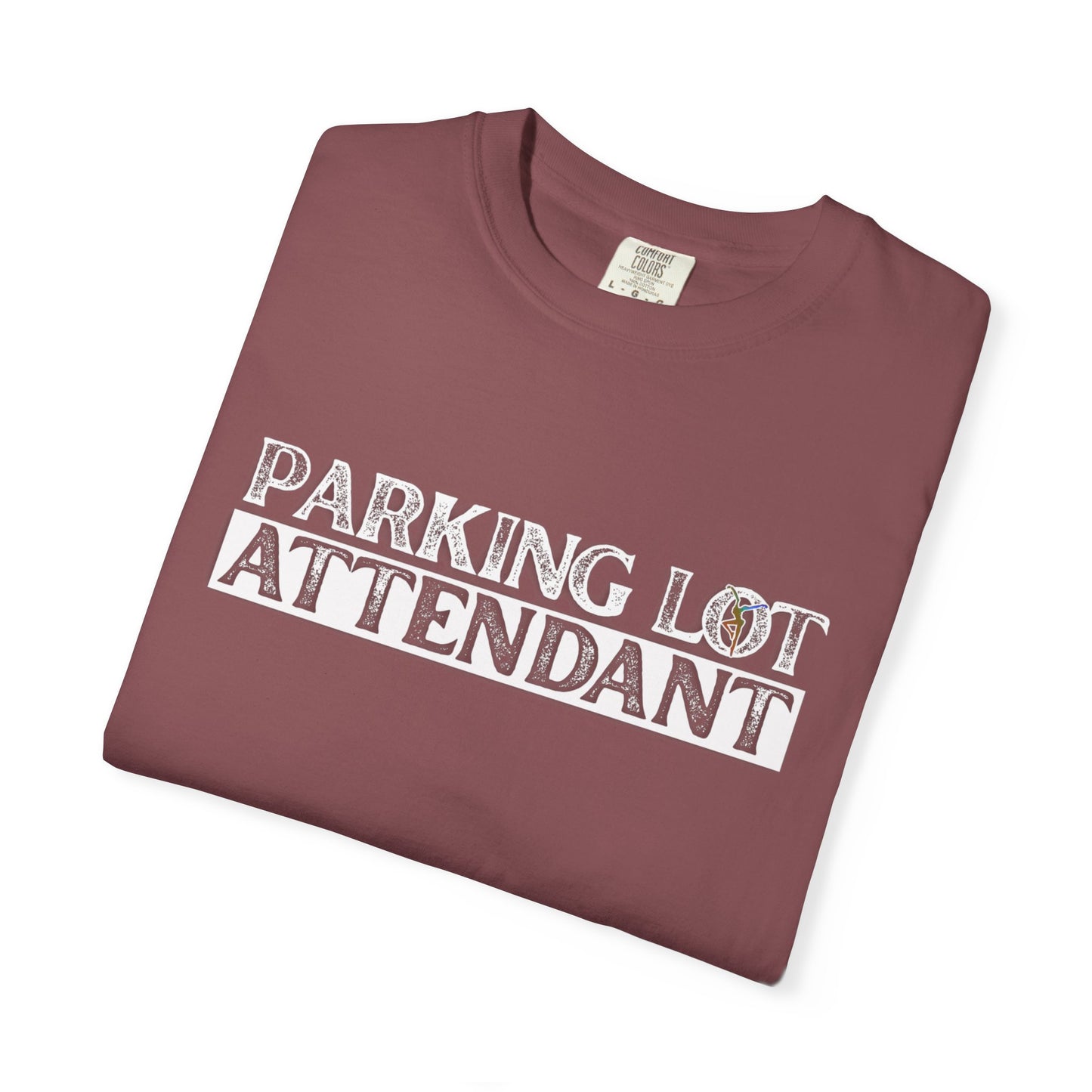 Unisex Garment-Dyed T-Shirt with Colorful DMB PLA Design – dmb - dancing nancies -Casual Wear for Everyday Comfort