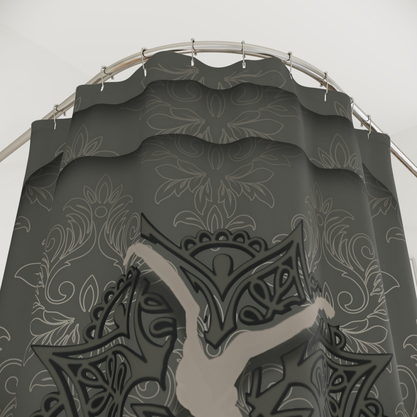 shower curtain - 71 x 74 - dmb - fd - mandala 4