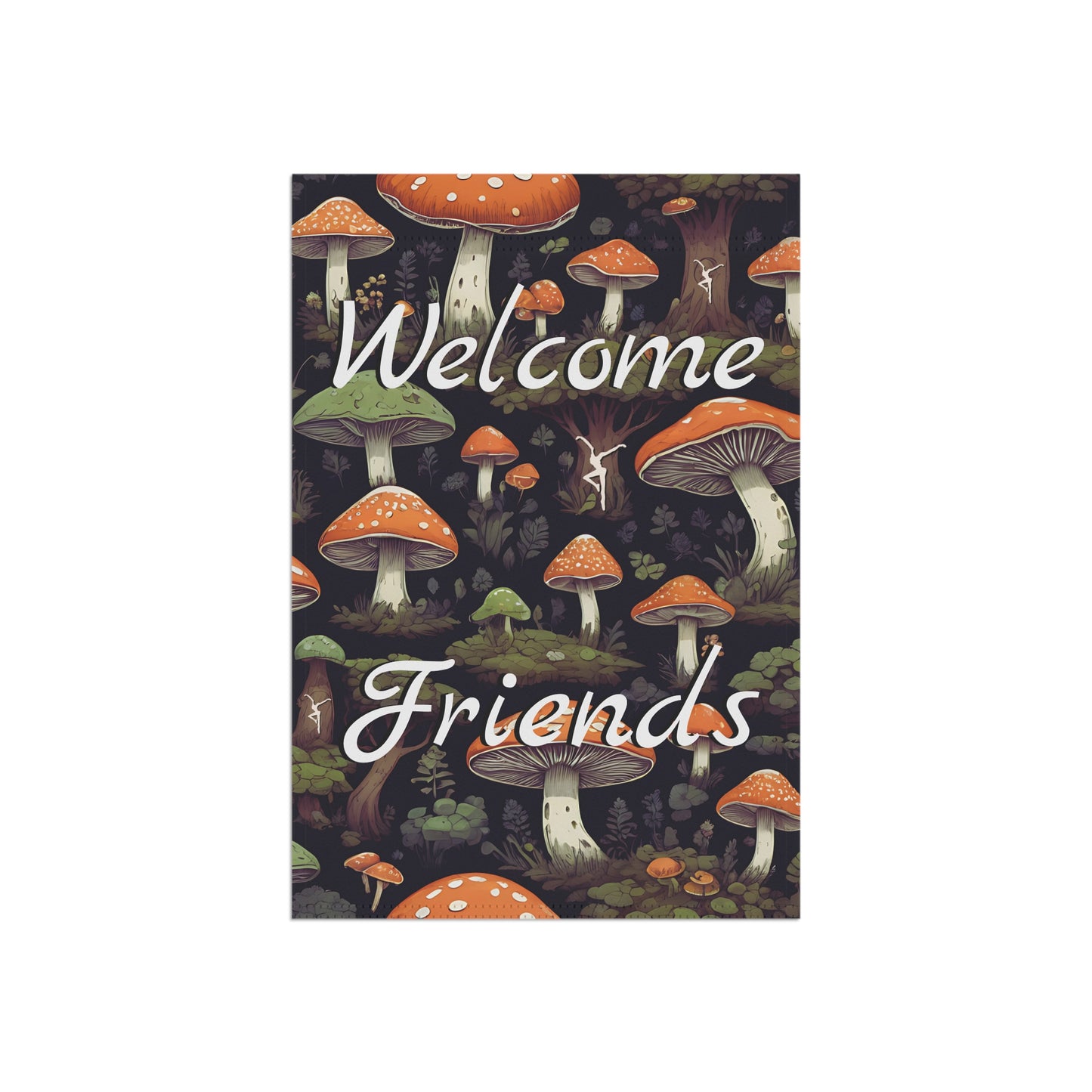 Home/Garden Flag - mushroom - dmb - forest
