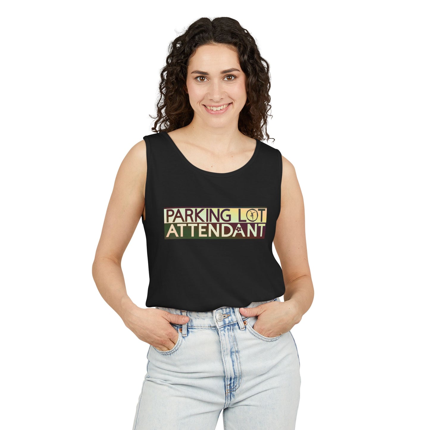 Unisex Tank Top - Fun Summer Wear dmb - Parking Lot Attendant