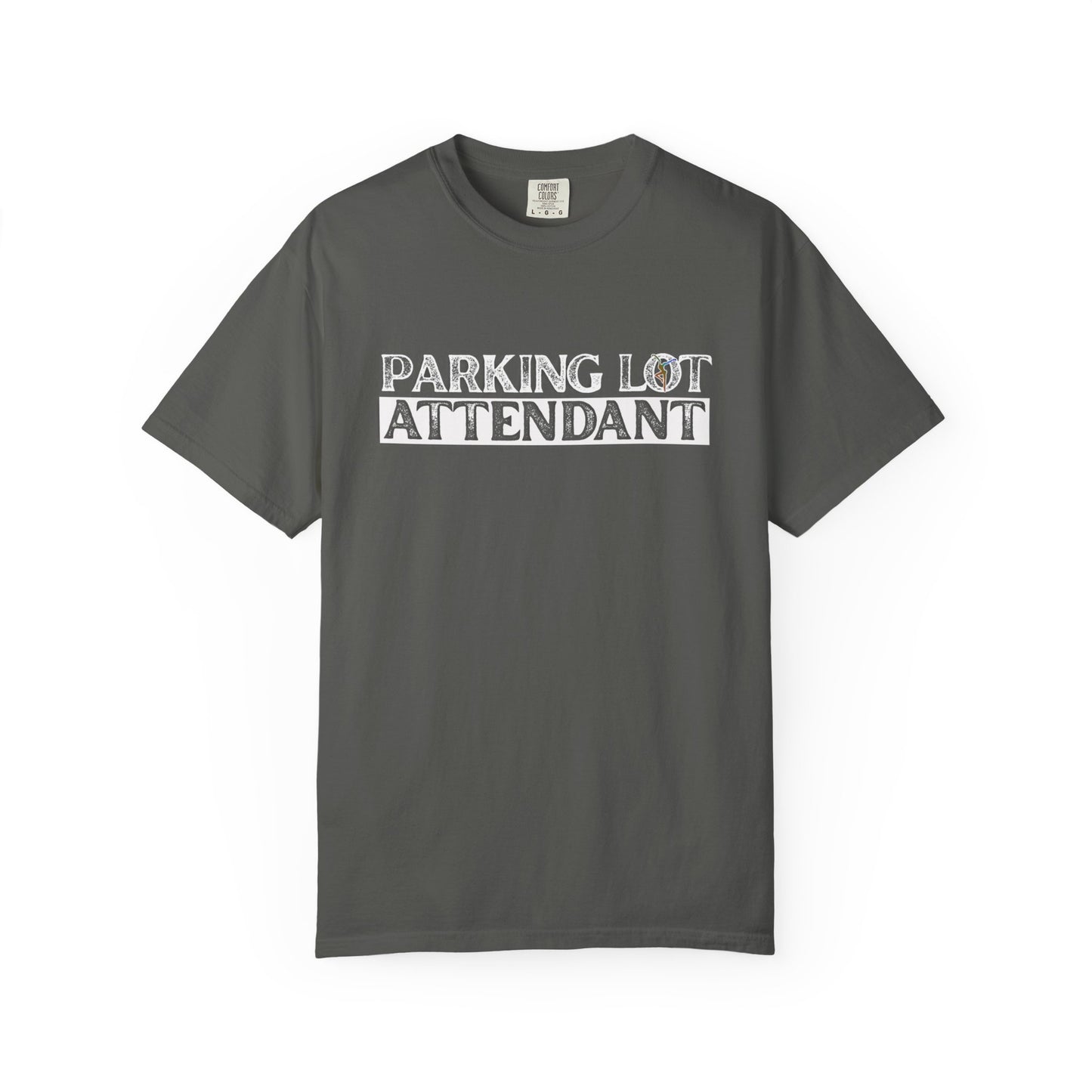 Unisex Garment-Dyed T-Shirt with Colorful DMB PLA Design – dmb - dancing nancies -Casual Wear for Everyday Comfort