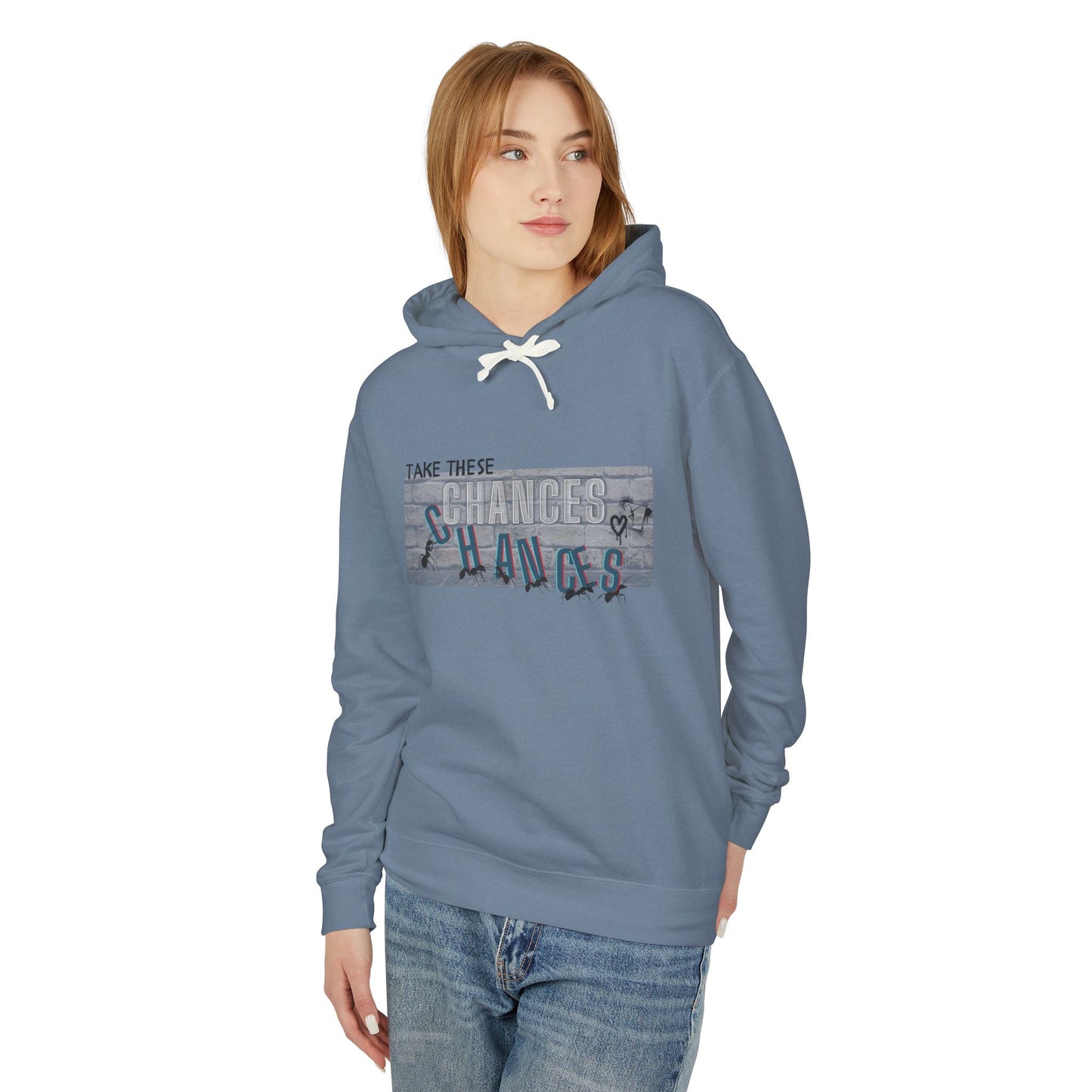Sweatshirt - hooded - unisex - lightweight - dmb - ants taking chances - Take These Chances