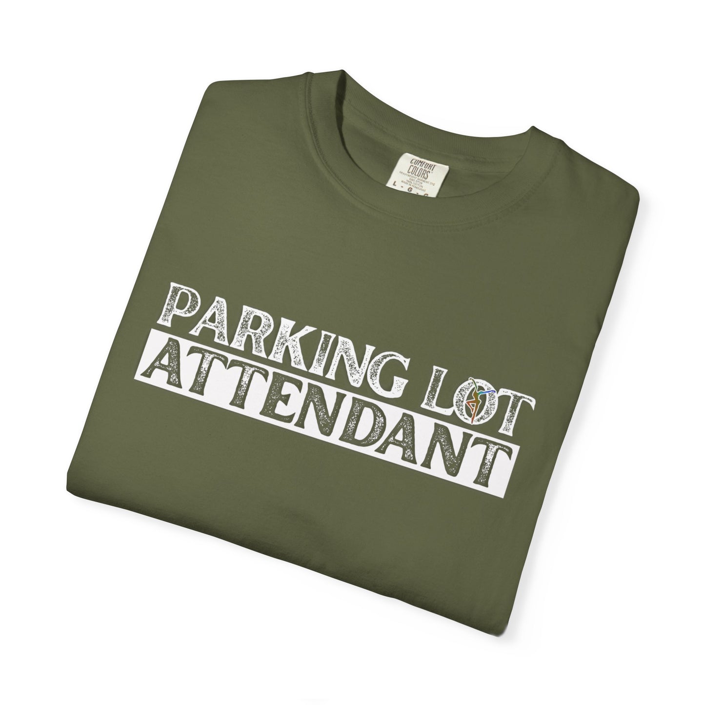 Unisex Garment-Dyed T-Shirt with Colorful DMB PLA Design – dmb - dancing nancies -Casual Wear for Everyday Comfort