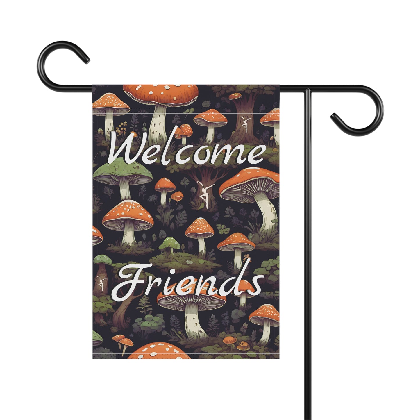 Home/Garden Flag - mushroom - dmb - forest