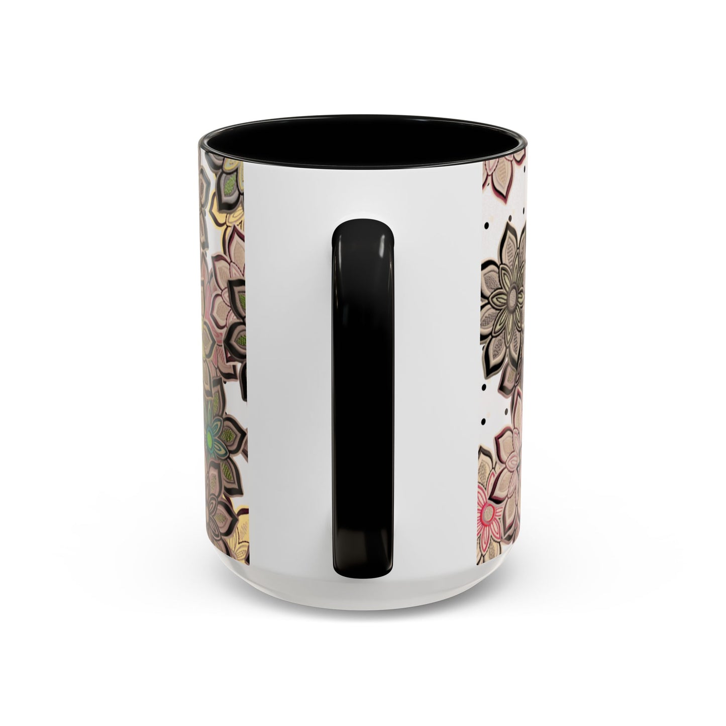 Accent Coffee Mug | Floral Design 2 - dmb - | Gift for dmb Lovers