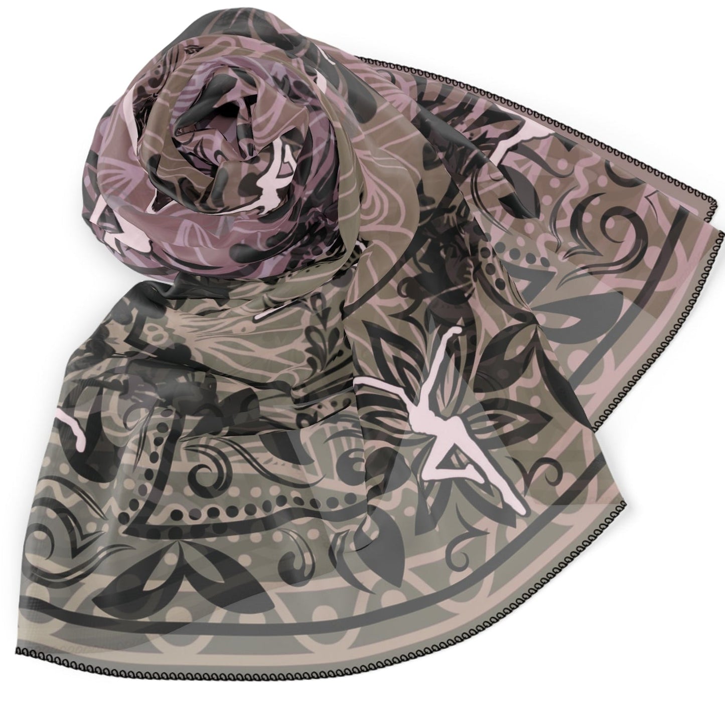 Sheer Scarf - dmb - pattern 4