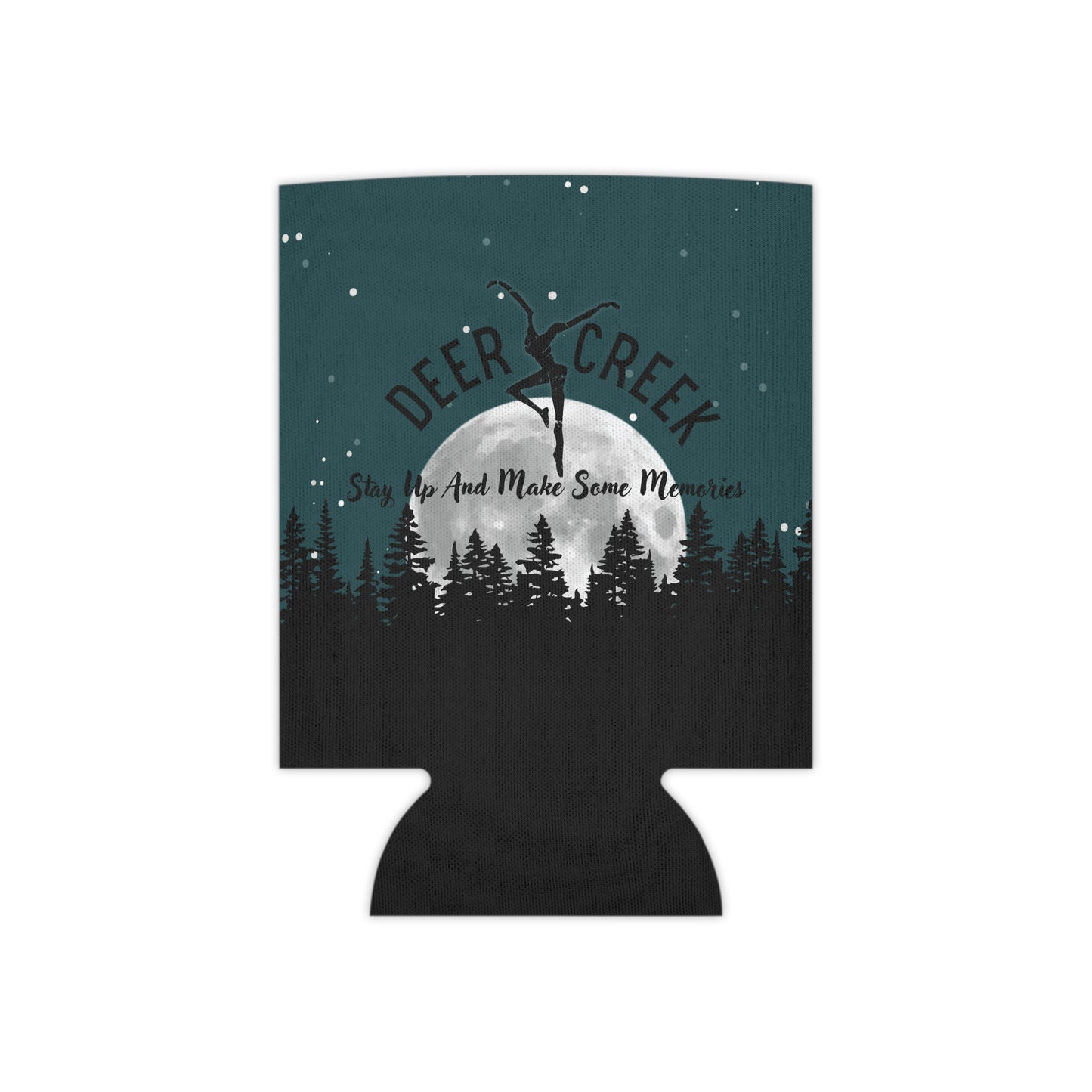 Can Cooler - dmb - deer creek - Fun Beverage Insulator for Outdoor Events