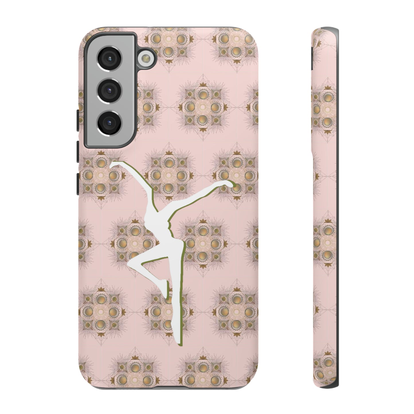 Tough Case - iPhone - Samsung - dmb - fd - mandala - pink