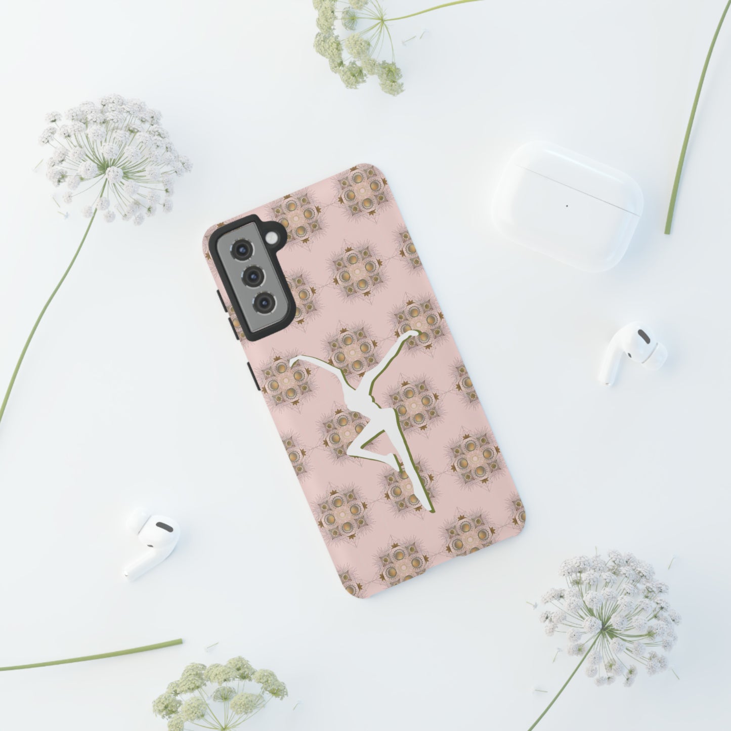 Tough Case - iPhone - Samsung - dmb - fd - mandala - pink