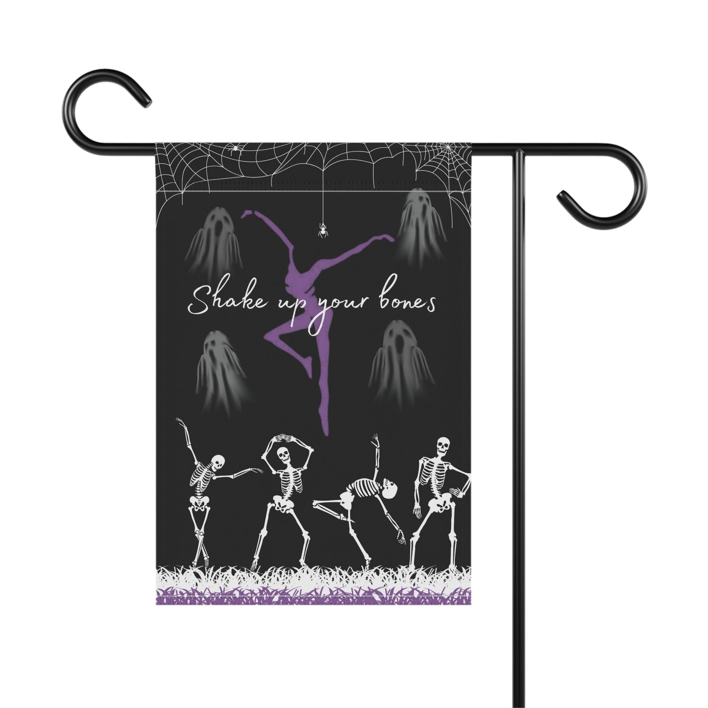 home/garden flag - indoor/outdoor - banner - DMB - pig - shake up your bones - 12"x18" - *POLE NOT INCLUDED