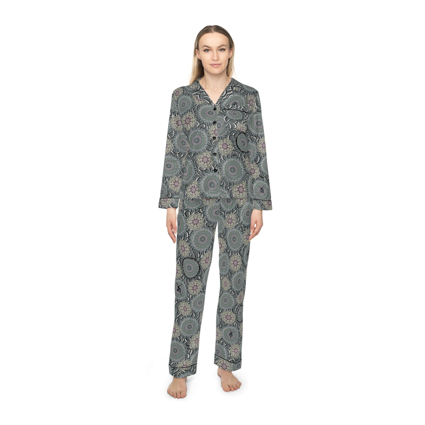 women's -- pajamas -- DMB -- fd -- mandala -- satin