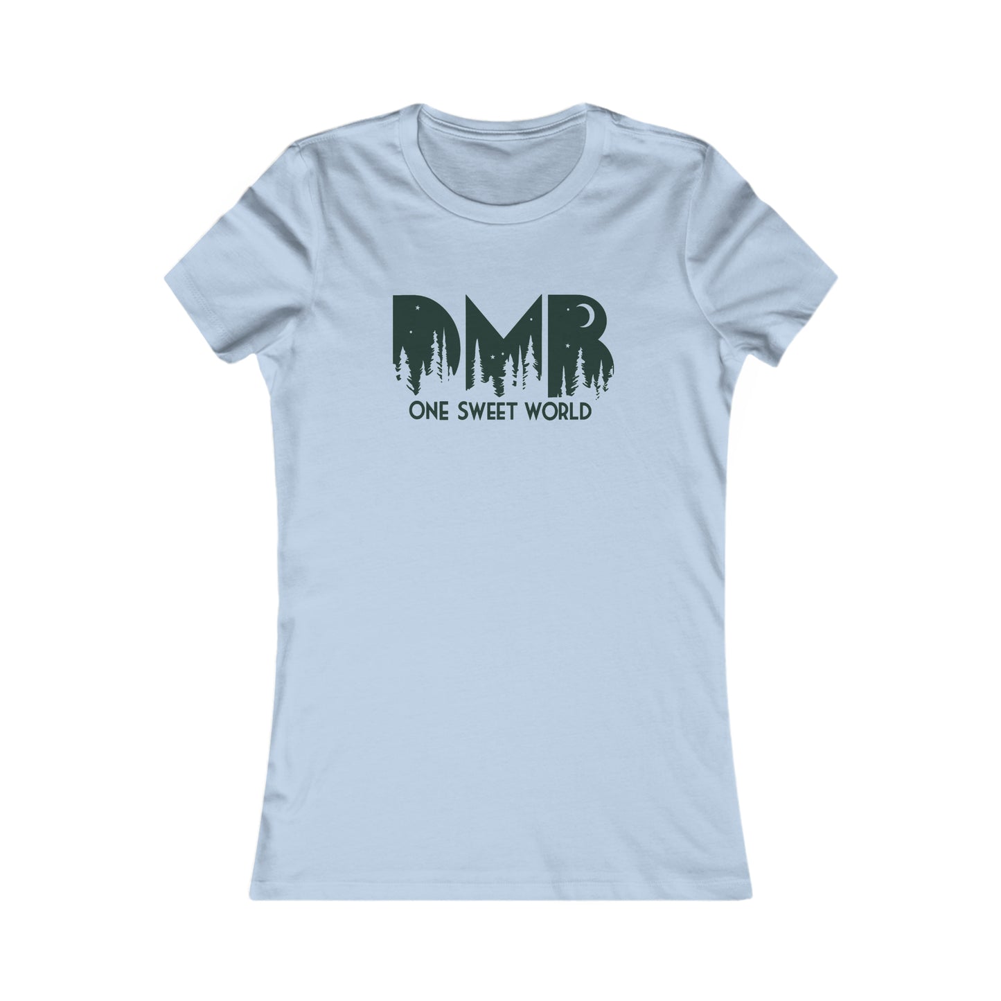 women's -- favorite tee -- DMB -- one sweet world