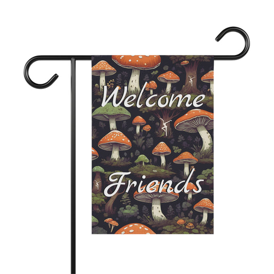Home/Garden  Flag - mushroom - dmb - forest