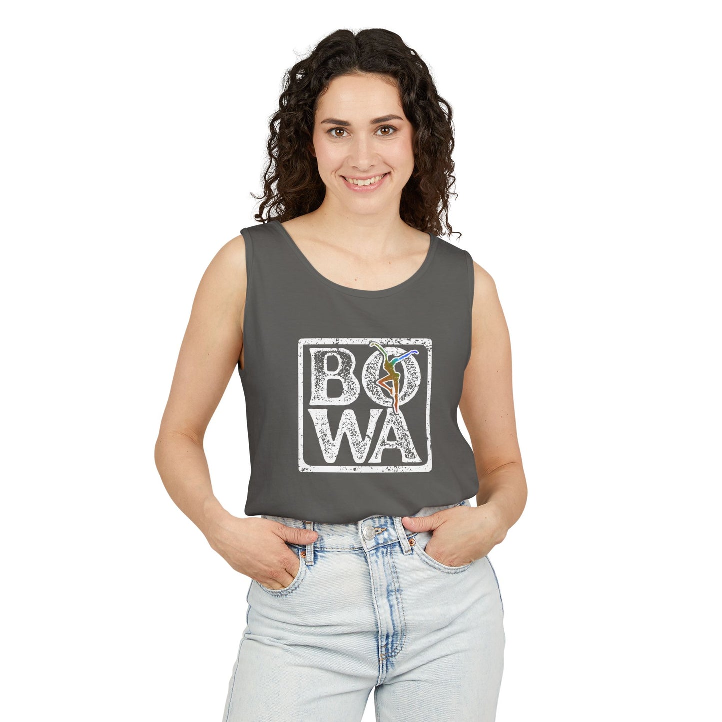 Dave Matthews Band Unisex Garment-Dyed Tank Top, Perfect for Concerts, Best of Whats Around - DMB  inspired - Summer Festivals, Casual Outings, Gift for Music Lovers, BOWA
