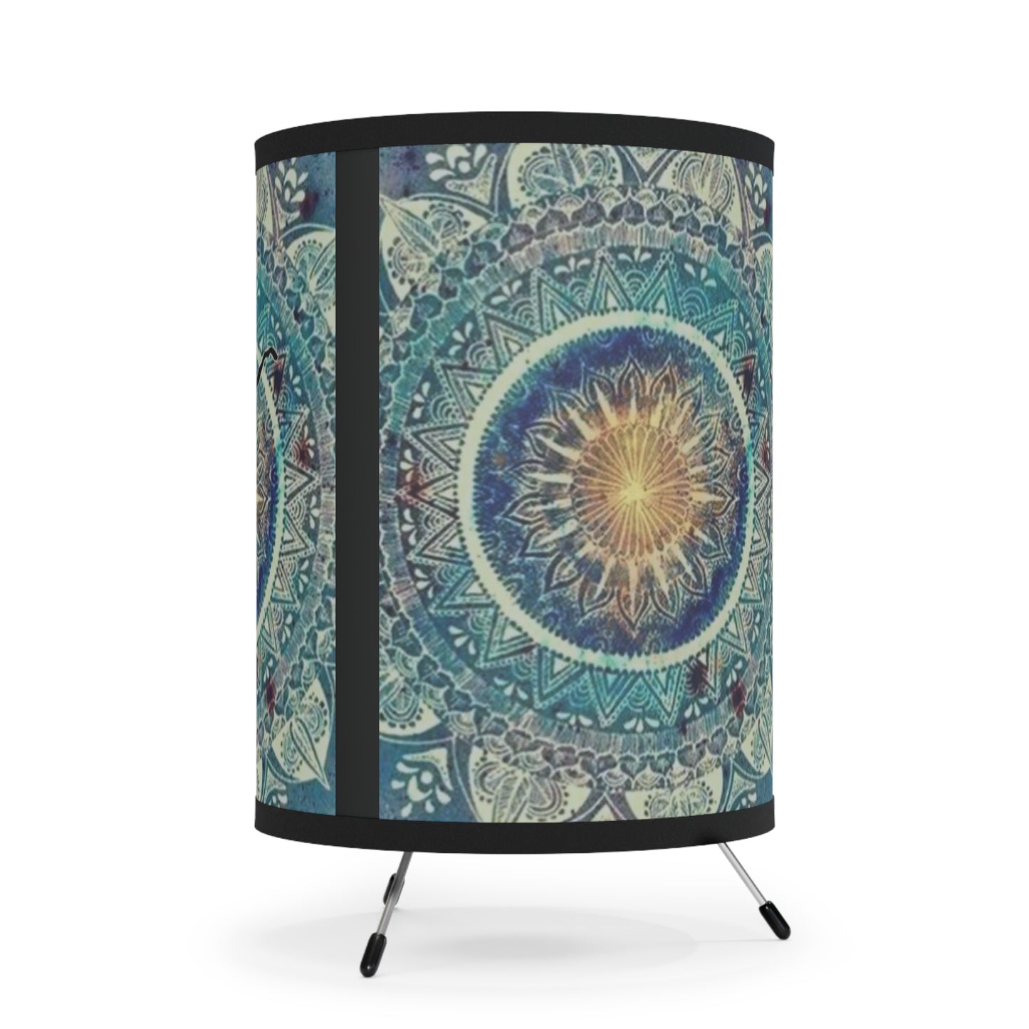 FD Tripod Lamp - dmb - mandala blues