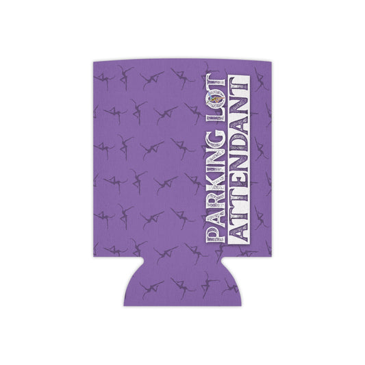 Can Cooler - dmb - Parking Lot Attendant - peach - Fun Beverage Insulator for Outdoor Events