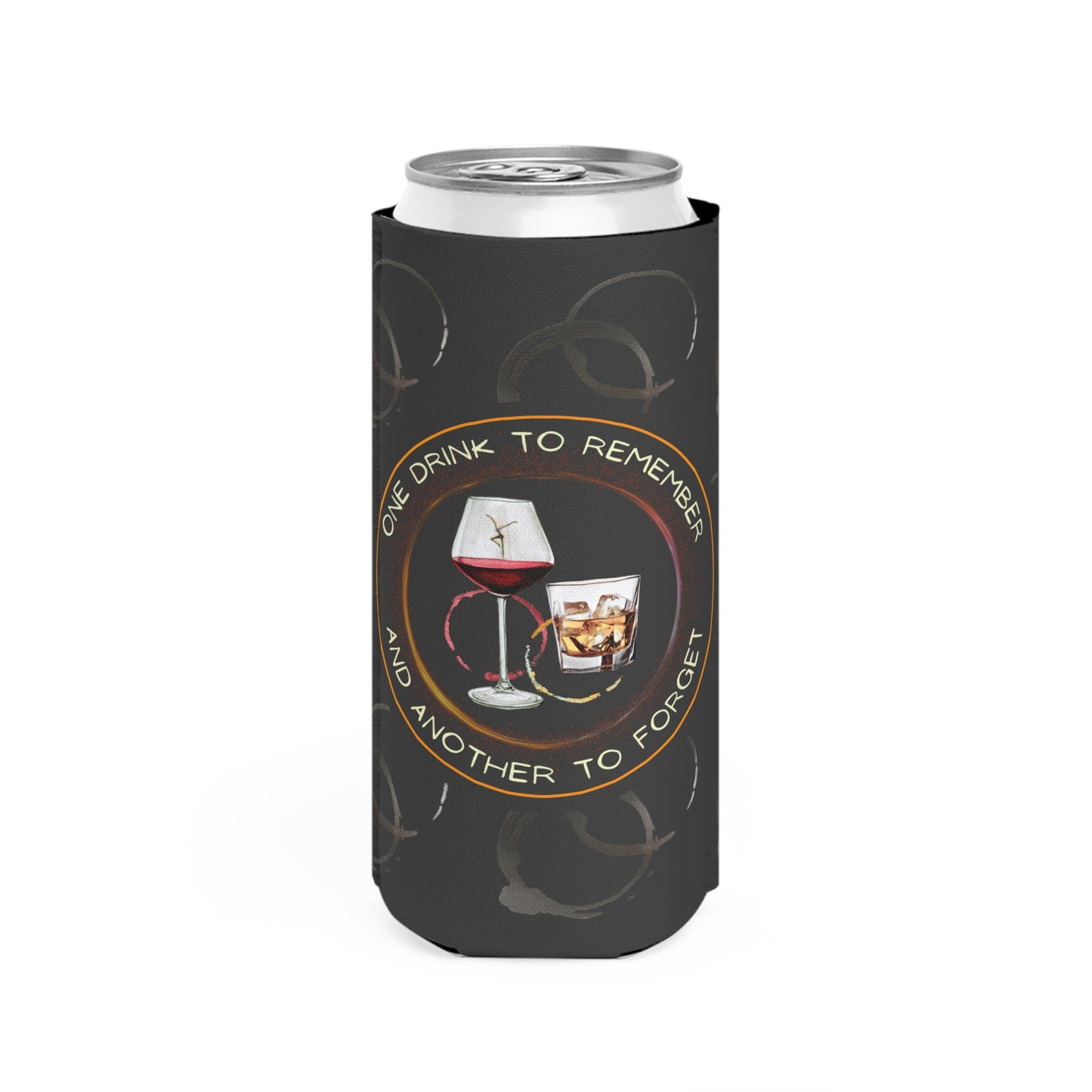 Slim Can Cooler - dmb - grace is gone - wine/whiskey