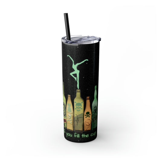 tumbler -- DMB -- fd -- break free -- with straw -- skinny tumbler --  20oz