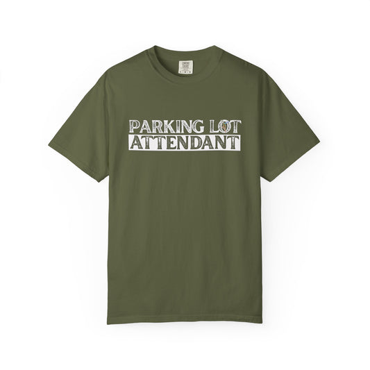 Unisex Garment-Dyed T-Shirt with Colorful DMB PLA Design – dmb - dancing nancies -Casual Wear for Everyday Comfort