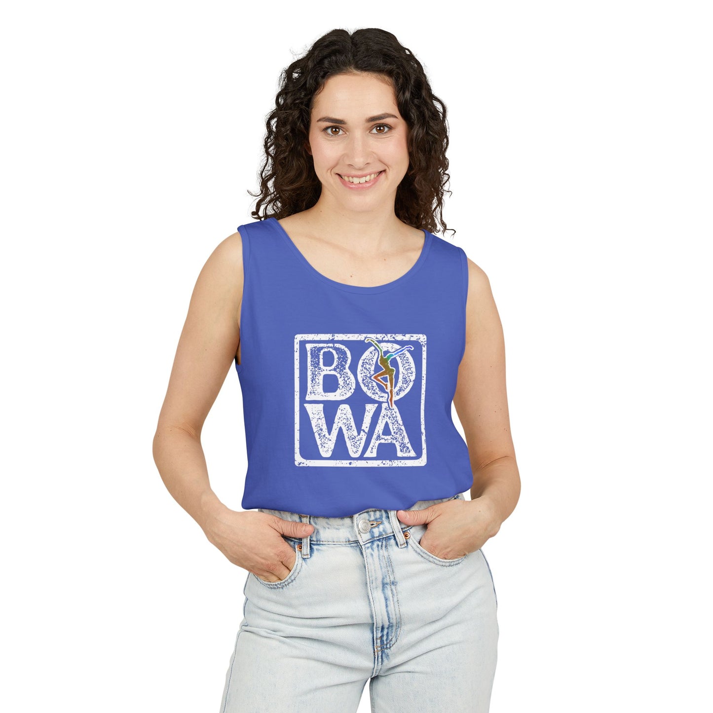 Dave Matthews Band Unisex Garment-Dyed Tank Top, Perfect for Concerts, Best of Whats Around - DMB  inspired - Summer Festivals, Casual Outings, Gift for Music Lovers, BOWA