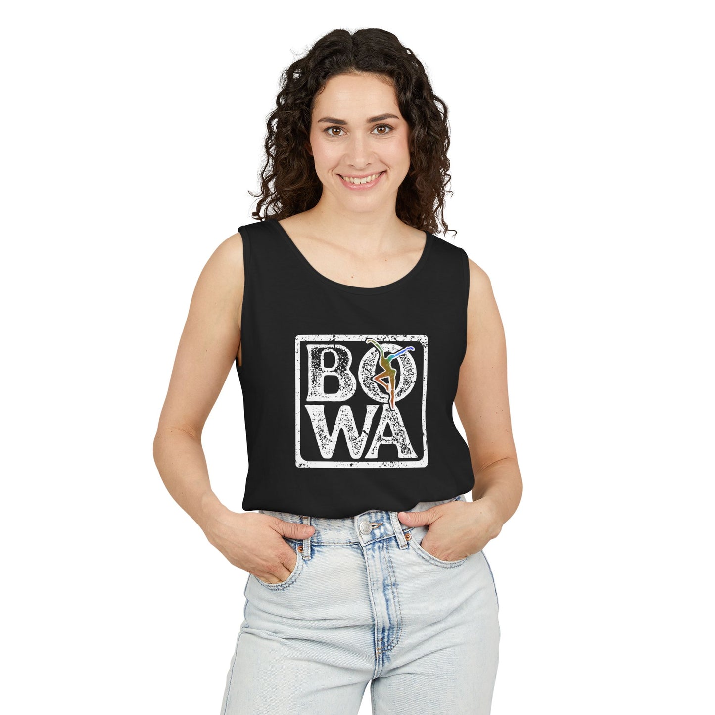 Dave Matthews Band Unisex Garment-Dyed Tank Top, Perfect for Concerts, Best of Whats Around - DMB  inspired - Summer Festivals, Casual Outings, Gift for Music Lovers, BOWA