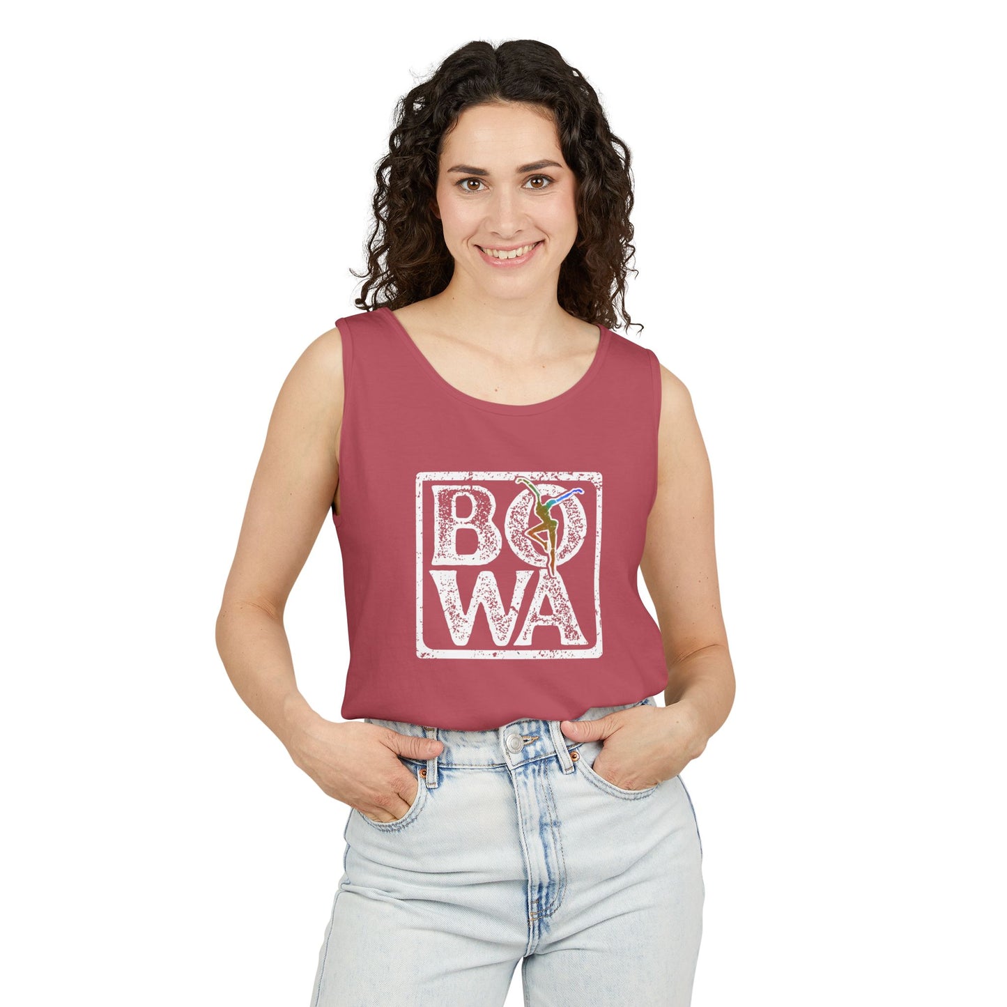 Dave Matthews Band Unisex Garment-Dyed Tank Top, Perfect for Concerts, Best of Whats Around - DMB  inspired - Summer Festivals, Casual Outings, Gift for Music Lovers, BOWA