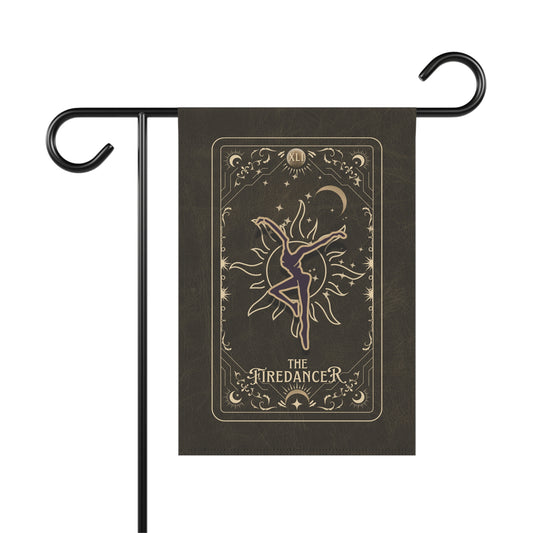 home/garden flag -  12"x18" indoor/outdoor - double sided - DMB - FD tarot - sleeve at top -*POLE NOT INCLUDED