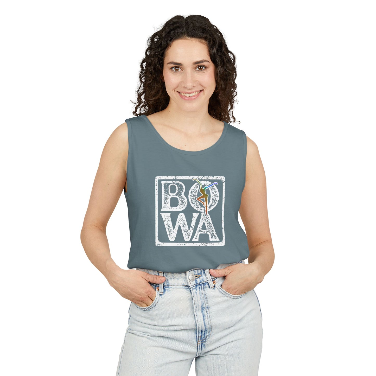 Dave Matthews Band Unisex Garment-Dyed Tank Top, Perfect for Concerts, Best of Whats Around - DMB  inspired - Summer Festivals, Casual Outings, Gift for Music Lovers, BOWA