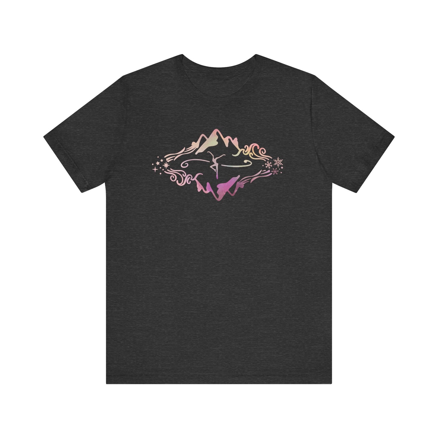 Unisex Jersey Short Sleeve Tee - Bella+Canvas - dmb - MOWRS - pink watercolor